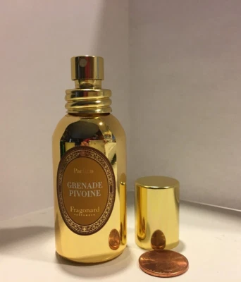 WOMENS NEW FRAGONARD GRENADE PIVOINE PERFUME PARFUM 30 ML 1 OZ POMEGRANATE PEONY - Image 1 of 3