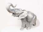 Rare Vintage 1960s HUGE Royal Dux Porcelain Figurine of a Roaring Elephant