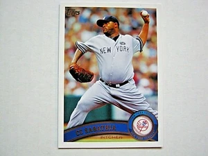 C.C. Sabathia 2011 Topps Base Card #102 - Picture 1 of 2