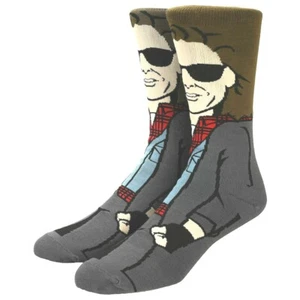 The Breakfast Club John Bender Fits Men Shoe Size 8 to 12 New Crew Socks - Picture 1 of 4