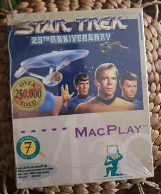 Star Trek 25th Anniversary (Macintosh)  New Retail Store Big Box Edition Sealed - Image 1 of 4