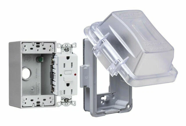 Hubbell 1-Gang Complete In-Use Cover Kit - MKG420CS