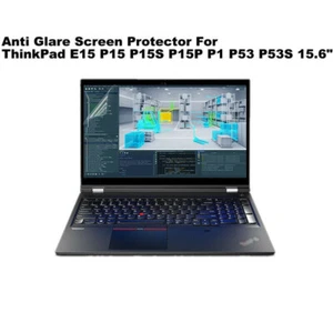 2X Anti-Glare Screen Protector for Lenovo ThinkPad E15 P15 P15S P15P P1 P53 15.6 - Afbeelding 1 van 8