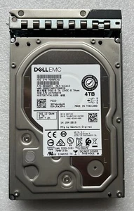 NT1X2 DELL HITACHI HUS726T4TALS200 4TB 7.2K SAS 3.5" 6Gb/s R540 R440 R740 0NT1X2 - Picture 1 of 1