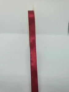 5 m vino marrone cucito su due lati tessuto nastro raso finitura artigianato 15 mm - Foto 1 di 1