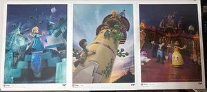 NUEVO LEGO VIP Disney Exclusivo Arte Princesa Impresión Rapunzel Belle Elsa Póster de Pared - Imagen 1 de 7