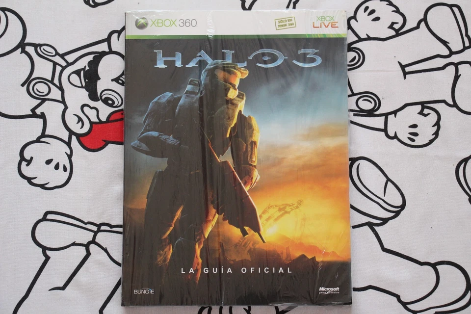 PIGGYBACK XBOX 360 HALO 3 LA GUIA OFICIAL NUEVA A ESTRENAR PRECINTADA
