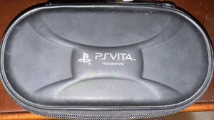 Sony PS VITA Black Zip Carrying OEM PlayStation System Game Travel Case 2012 - Picture 1 of 5