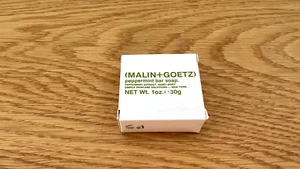 MALIN+GOETZ PEPPERMINT BAR SOAP TRAVEL SIZE 1 OZ 30g Pfefferminz Seife - Bild 1 von 2