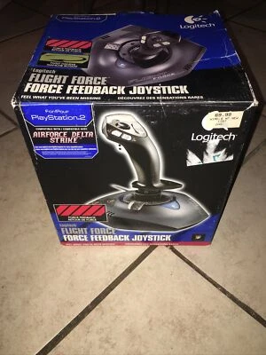 Logitech Flight Force For PS2 PlayStation 2 🔥 Rare 🔥 - Image 1 of 4