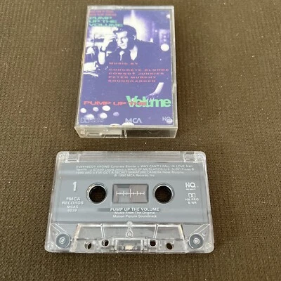 Pump Up The Volume Soundtrack Cassette Tape - Concrete Blonde  Soundgarden 1990 - Image 1 of 4