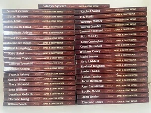 Huge Lot of 39 Janet & Geoff Benge ~ Christian Heroes Then & Now Paperback Books - Picture 1 of 24