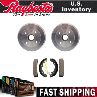 Задний комплект тормозных барабанов и тормозных колодок для Elantra 1996 — Raybestos - Изображение 1 из 4