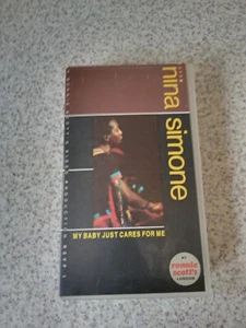 (VHS) NINA SIMONE - At Ronnie Scott's London / My Baby Just Cares For Me / PAL - Imagen 1 de 4