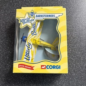 Corgi Special Ed Barnstormers Bi-Plane St Ives Utterly Butterly Collectable New - Picture 1 of 2