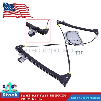 Driver Front Door Window Regulator Fits Volkswagen Beetle Convertible 03-10 - Image 1 of 4