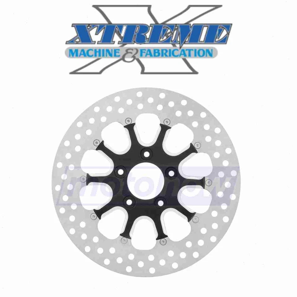 Xtreme Machine Rear Execute Brake Rotor for 2014 Victory Ness Cross Country uv Foto 1 de 4
