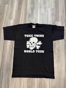 Camisa Toxic Twins Aerosmith Tour Años 90 Talla Grande Nueva Sin Etiquetas - Imagen 1 de 4