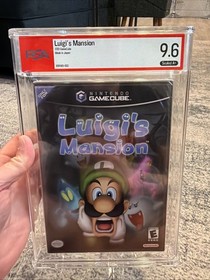 Luigi's Mansion GameCube First Print Made In Japan Sealed PSA Graded 9.6 A+