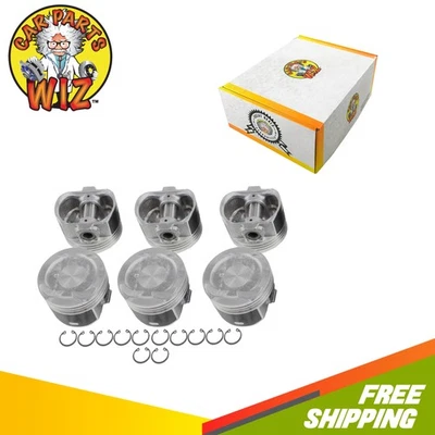 Engine Piston Set Fits 98-05 Lexus Toyota GS300 IS300 3.0L 2JZ-GE - Image 1 of 2