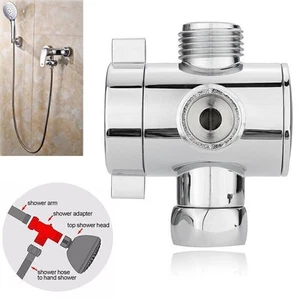 1/2 '' 3-Wege Dusche Kopf Umsteller Umstellventil Umschaltventil T-adapter' DE** - Bild 1 von 1