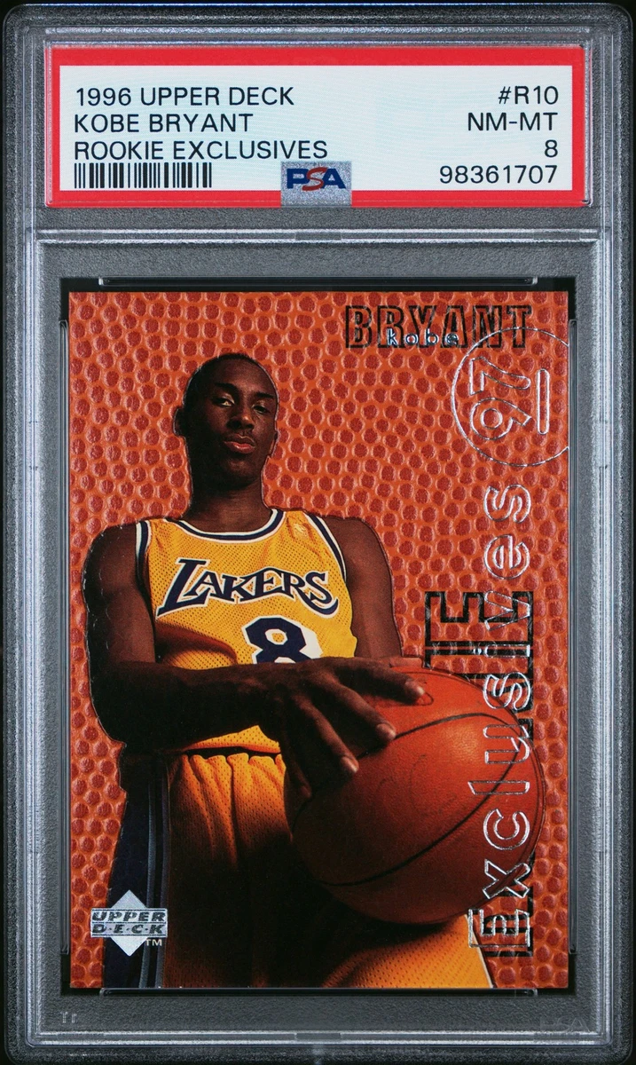 【A24】 NBA カード Kobe Bryant topps RC PSA8 1996 Topps Kobe Bryant - PSA 8 NM-MT Rookie Card #138 RC Lakers