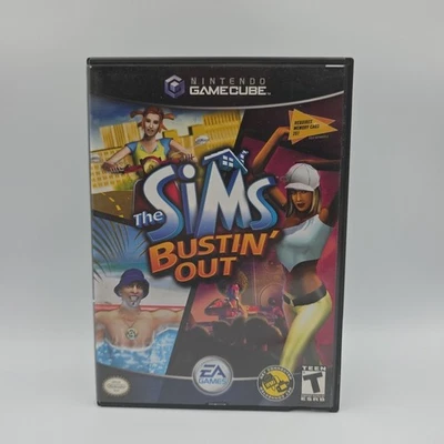 Sims Bustin' Out  for Nintendo GameCube  Complete CIB EUC - Image 1 of 4