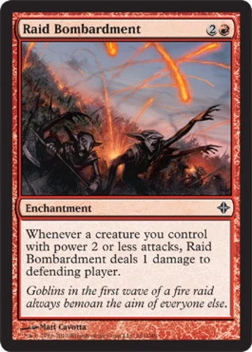 Raid Bombardment - Rise of the Eldrazi #161/248 MTG Magic The Gathering - Image 1 of 1