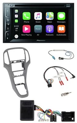 Pioneer Lenkrad USB DVD Bluetooth DAB 2DIN Autoradio für Opel Astra J ab 2009 Ti - Bild 1 von 4