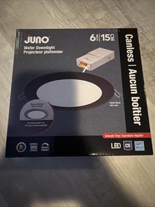 Juno Recessed Lighting 6inch Wafer Downlight Projecteur Plafannier - Picture 1 of 2