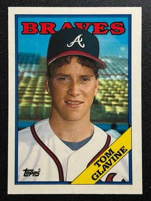 1988 年 Topps 蒂芙尼 #779 Tom Glavine RC 亚特兰大勇士队 — 第 1/2 张图片