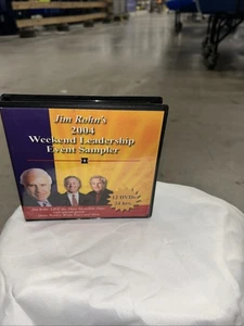 JIM ROHN LIVE WEEKEND LEADERSHIP SUCCESS EVENT ON 12 DVDS! RARE ITEM! SHIPS FREE - Picture 1 of 9