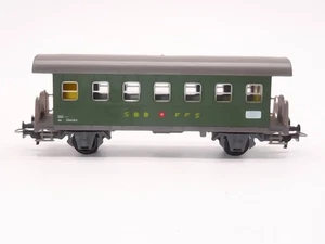 Maqueta de tren pequeño HO DC vagón de pasajeros de SBB / FFS --33-- - Imagen 1 de 2