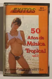 50 AÑOS DE MUSICA TROPICAL VOL.II, FEAT. SONORA MATANCERA, MEXICAN TAPE ALBUM - Imagen 1 de 4