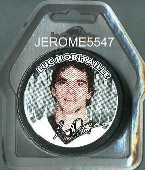 LOS ANGELES KINGS LUC ROBITAILLE NHLPA PUCK - #CL Cover