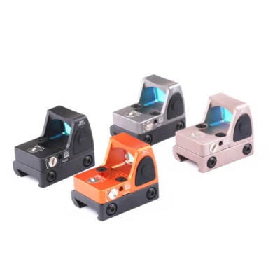 Red Dot Mini RMR Tactical Reflex Sight Scope for Glock 17 19 w/20mm Rail Mount - Image 1 of 4