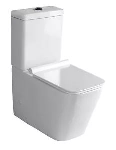 STATION WAGON WC PORTO CON CASSETTA RISCIACQUO INCL. SEDILE WC SOFT CLOSE SLIM, USCITA VERTICALE - Foto 1 di 6