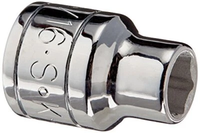 SK HAND TOOLS SK Tools 45110 3/8 in. Drive 6-Point Fractional Standard Chrome Socket 5/16 in