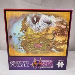 USAopoly 550 Pieces Zelda Collectors Jigsaw Puzzle Nintento Hyrule Map - Picture 1 of 6