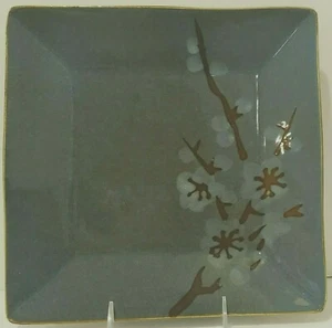 PIER 1 TRANQUIL SQUARE 10 3/4" DINNER PLATE - Picture 1 of 2