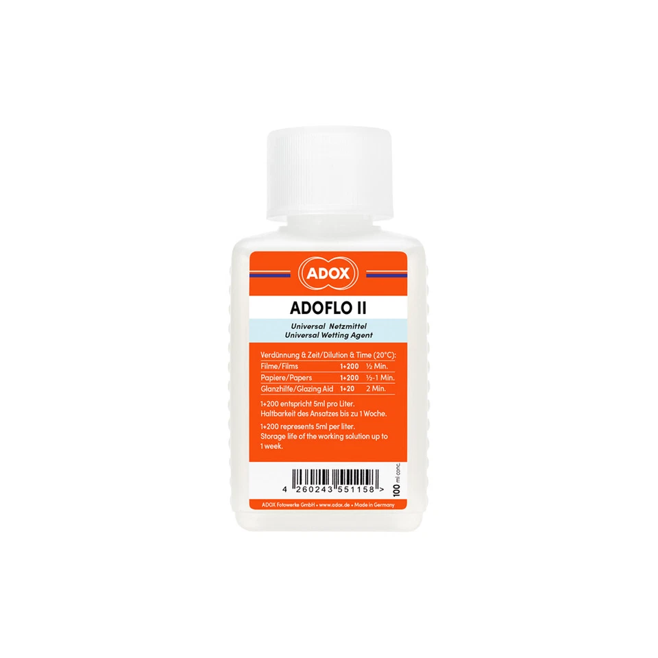 ADOX ADOFLO II 100ml - Imbibente bagno universale lavaggio carta e pellicola