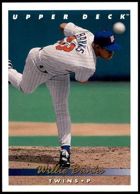 Willie Banks #686 1993 Upper Deck - Image 1 of 2