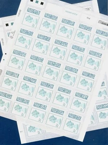 2022 10p Barcoded Stamp Sheets x2 - 50 STAMPS TOTAL New Unused MNH - Picture 1 of 1