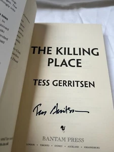 TESS GERRITSEN - The Killing Place SIGNED 1/1 Hb - 2010 - RIZZOLI + ISLES book 8 - Picture 1 of 2