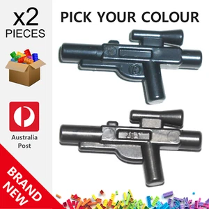 2x Genuine LEGO™ - Minifigure Weapon Gun Blaster Short - 58247 New Parts - Picture 1 of 4