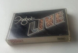 Foghat LIVE Cassette Tape Fool For The City Tested 1977 Bearsville Records - Picture 1 of 3