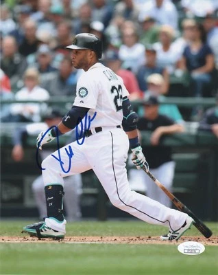 Seattle Mariners Robinson Cano Signed Autographed 8x10 Photo JSA COA A - Image 1 of 2