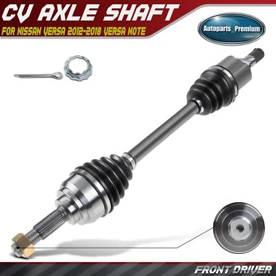 Conjunto de eje CV conductor delantero para Nissan Versa 2012-2019 Versa Note 2014-2016 Foto 1 de 4