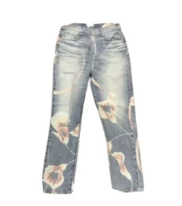 HUDSON Size 23 BLOOM ZOEEY HIGH-RISE WOMENS STRAIGHT LEG JEAN - Picture 1 of 8
