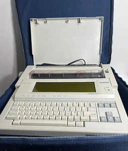 Brother EM-350 Elektrische Schreibmaschine *GETESTET* Funktionierend Vintage mit Koffer Top Zustand - Bild 1 von 11